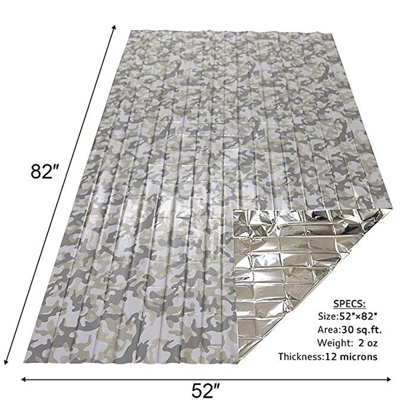 1pcs Emergency Thermal Blanket - đánh giá và giá Emergency Mylar Blanket