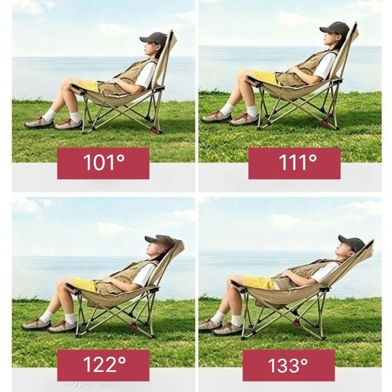 Padded Camping Recliner Chair  - đánh giá và giá Outdoor Camping Lounge Chairs