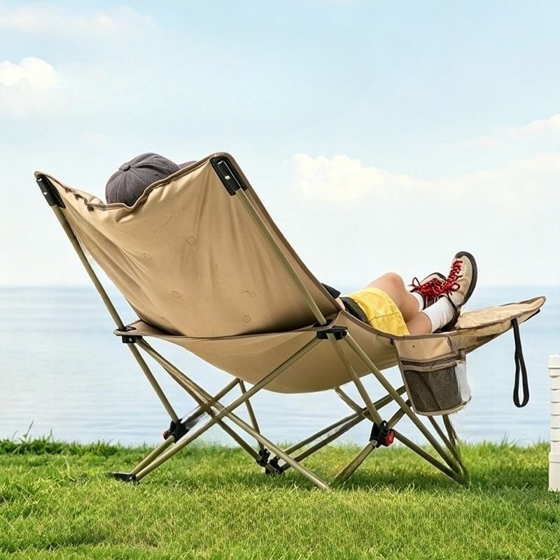 Padded Camping Recliner Chair  - đánh giá và giá Outdoor Camping Lounge Chairs