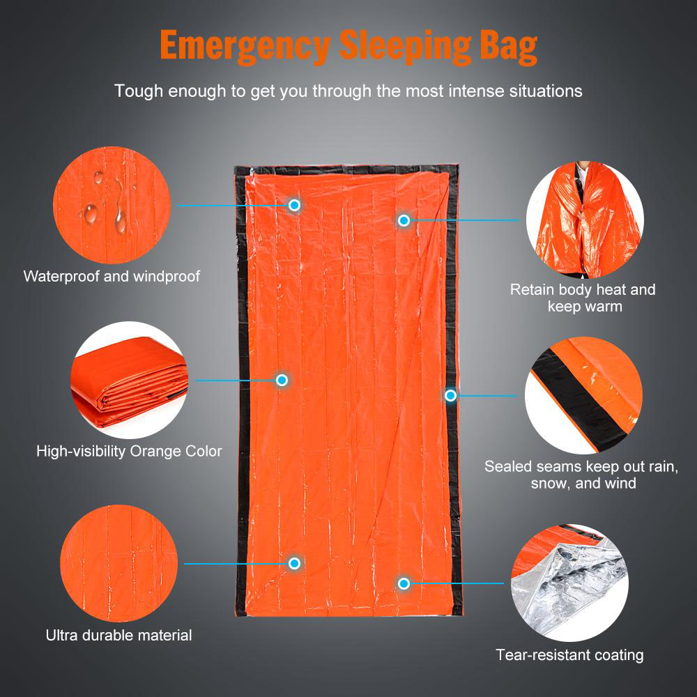 Waterproof Reusable Thermal My - đánh giá và giá Emergency Mylar Blanket