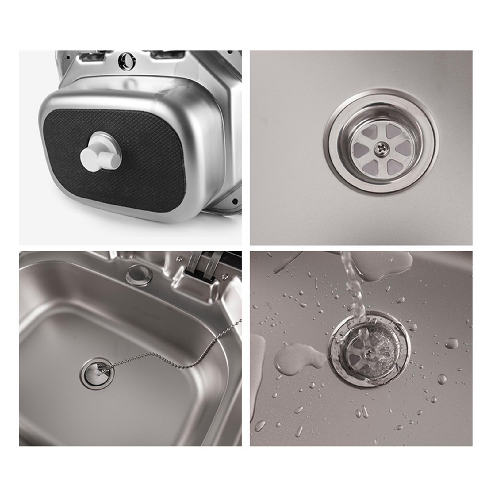 Drain Strainer Stainless Steel - đánh giá và giá Outdoor Camping Kitchen With Sink
