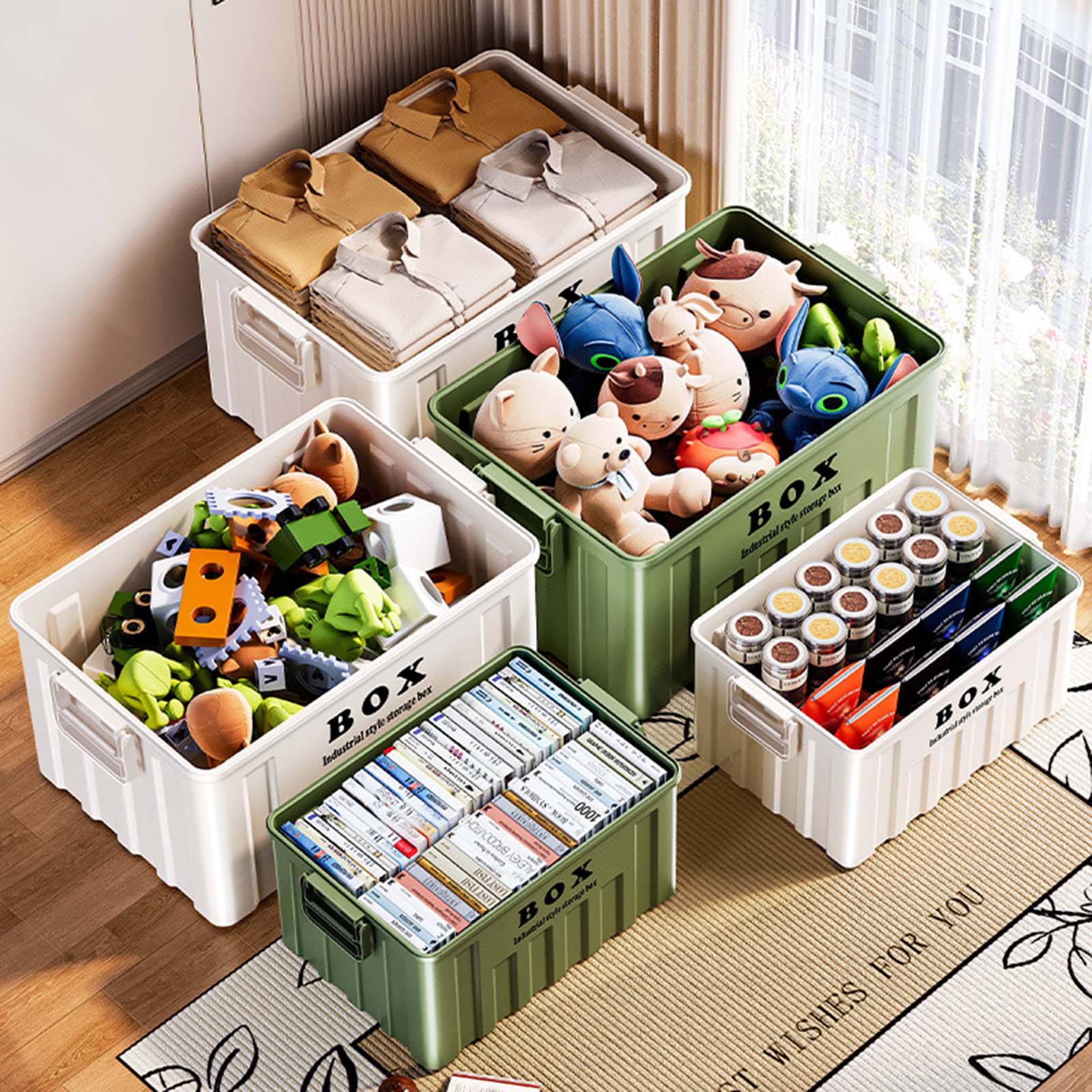Large Capacity Stackable Lidde - đánh giá và giá Outdoor Camping Storage Box