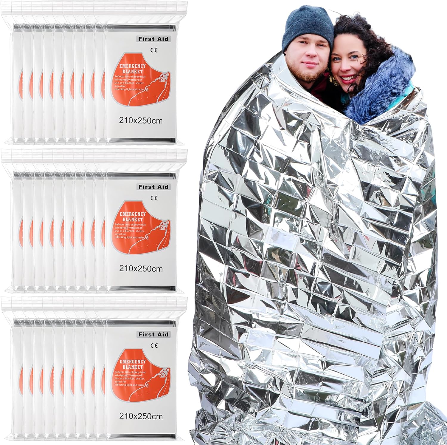 Emergency Mylar Thermal Blanke - đánh giá và giá Emergency Mylar Blanket