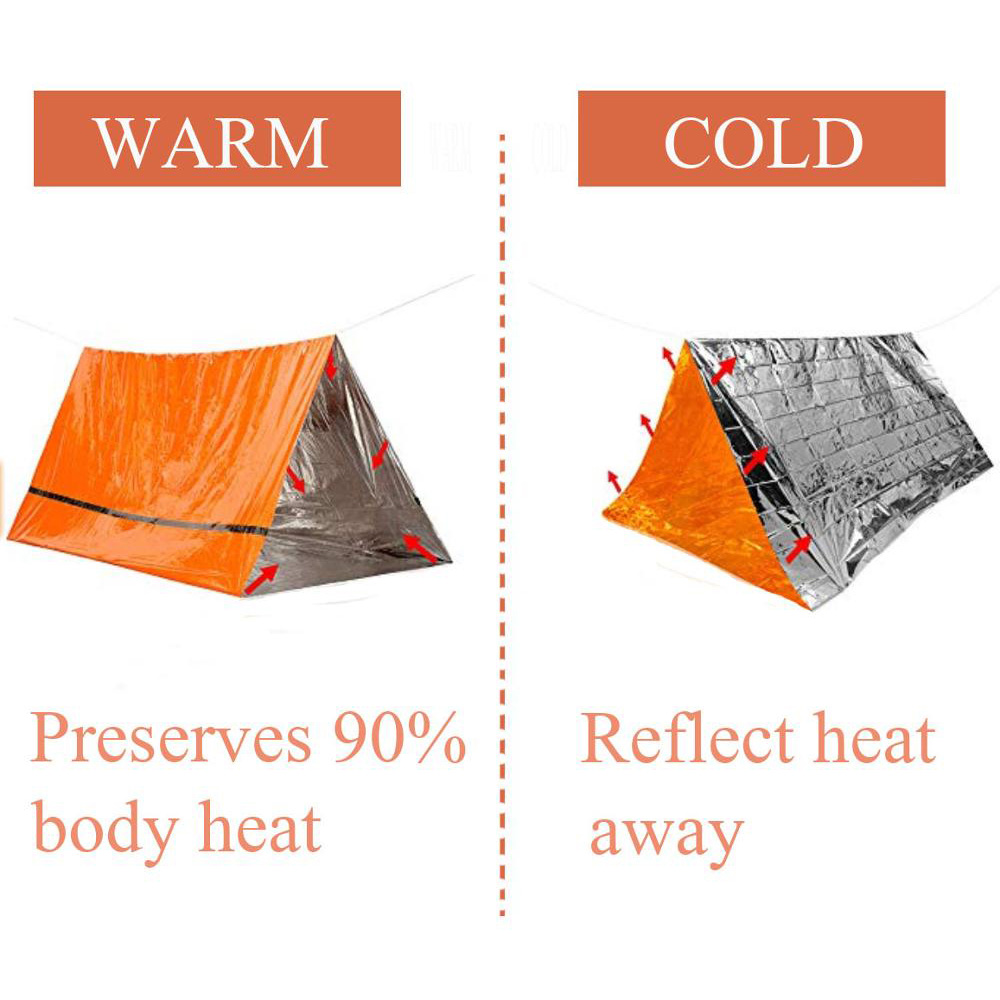 2 Person Emergency Shelter Biv - đánh giá và giá Emergency Mylar Blanket
