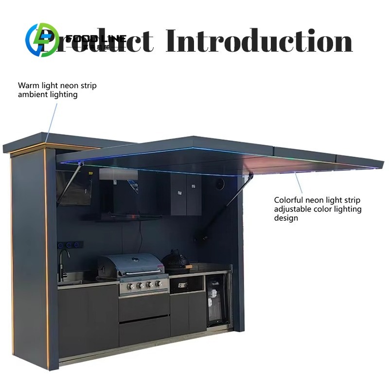 Customized Portable Outdoor Ki - đánh giá và giá Outdoor Camping Kitchen With Sink
