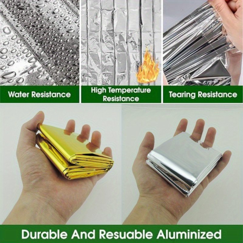 Emergency Mylar Insulation Bla - đánh giá và giá Emergency Mylar Blanket