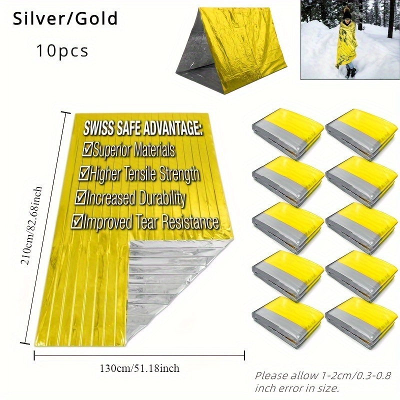 Emergency Mylar Insulation Bla - đánh giá và giá Emergency Mylar Blanket