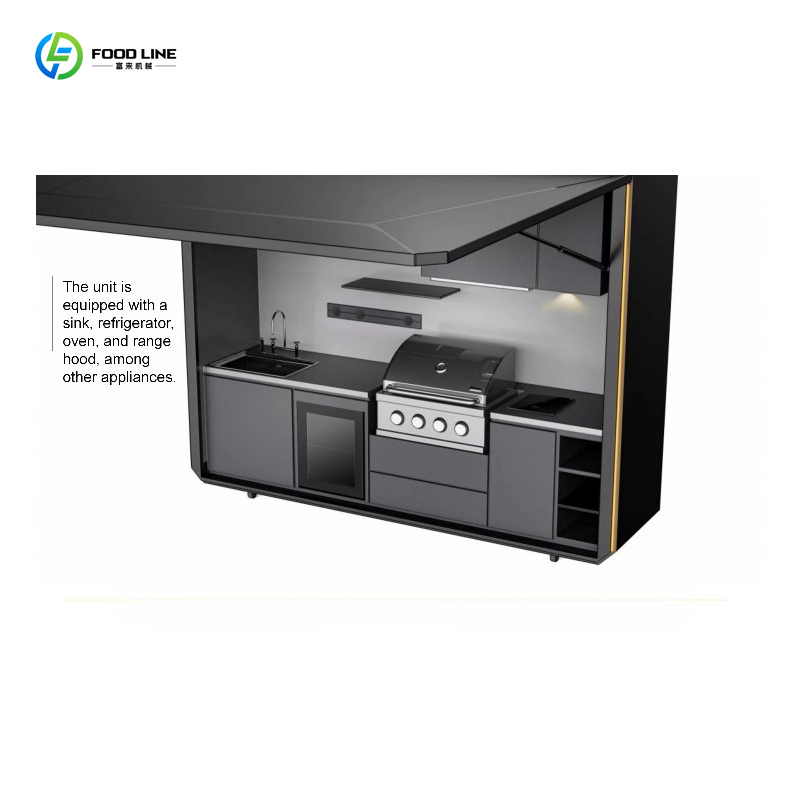 Customized Modern Modular Prem - đánh giá và giá Outdoor Camping Kitchen With Sink