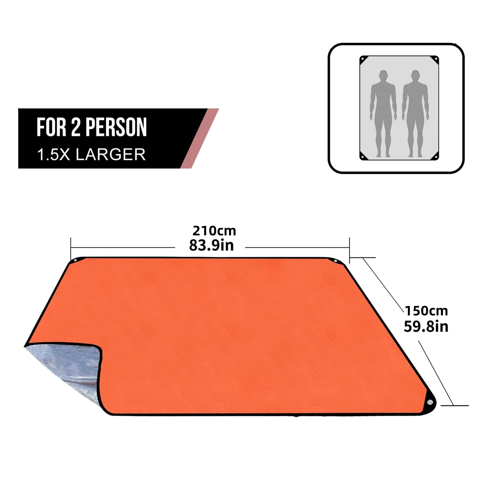 Heavy Duty Survival Blanket –  - đánh giá và giá Emergency Mylar Blanket