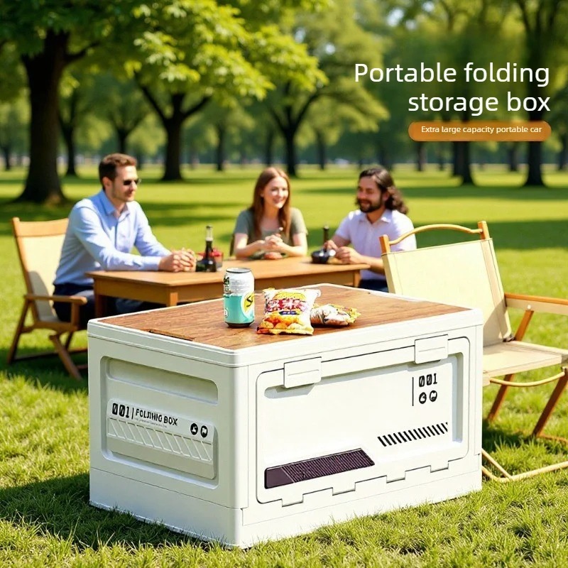 Car Trunk Wooden Lid Outdoor C - đánh giá và giá Outdoor Camping Storage Box