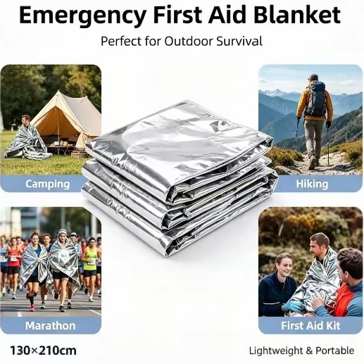 Mylar Thermal Emergency Blanke - đánh giá và giá Emergency Mylar Blanket