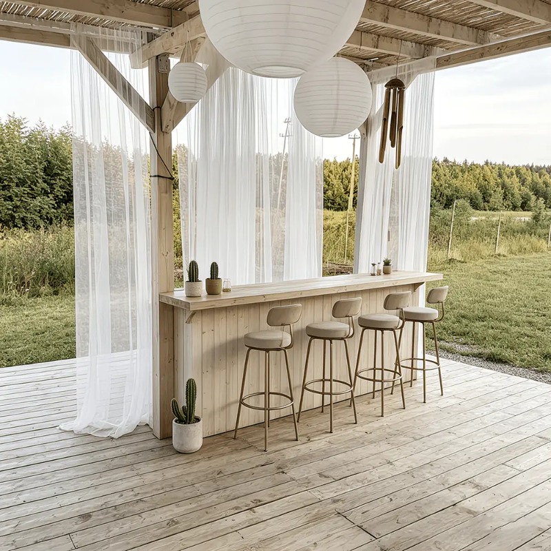 1 Panel Outdoor Curtains with  - đánh giá và giá Outdoor Camping Wedding Venues