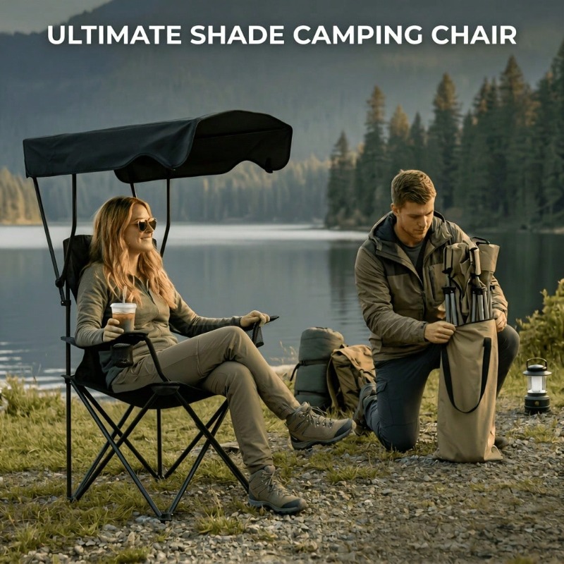 Outdoor Camping Chair With Awn - đánh giá và giá Outdoor Camping Lounge Chairs