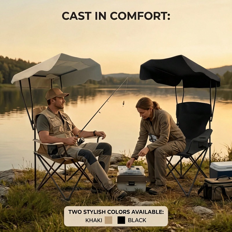 Outdoor Camping Chair With Awn - đánh giá và giá Outdoor Camping Lounge Chairs